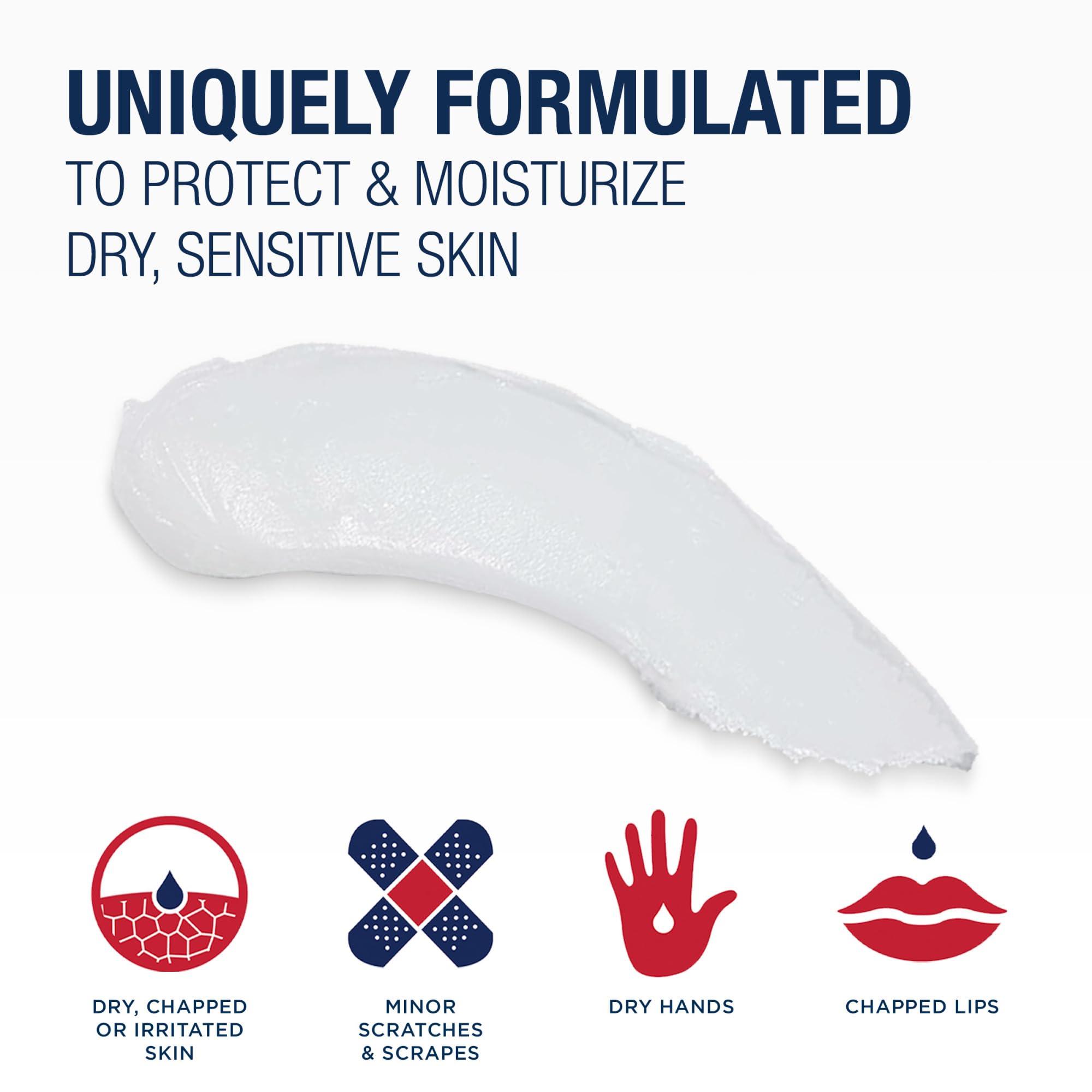 Aquaphor Aquaphor Children\'s Healing Ointment, Advanced Therapy Skin Protectant, Multi-Purpose Healing Ointment and Body Moisturizer for Kids, For Dry, Cracked Skin, Minor Cuts and Burns, 5 Oz Tube