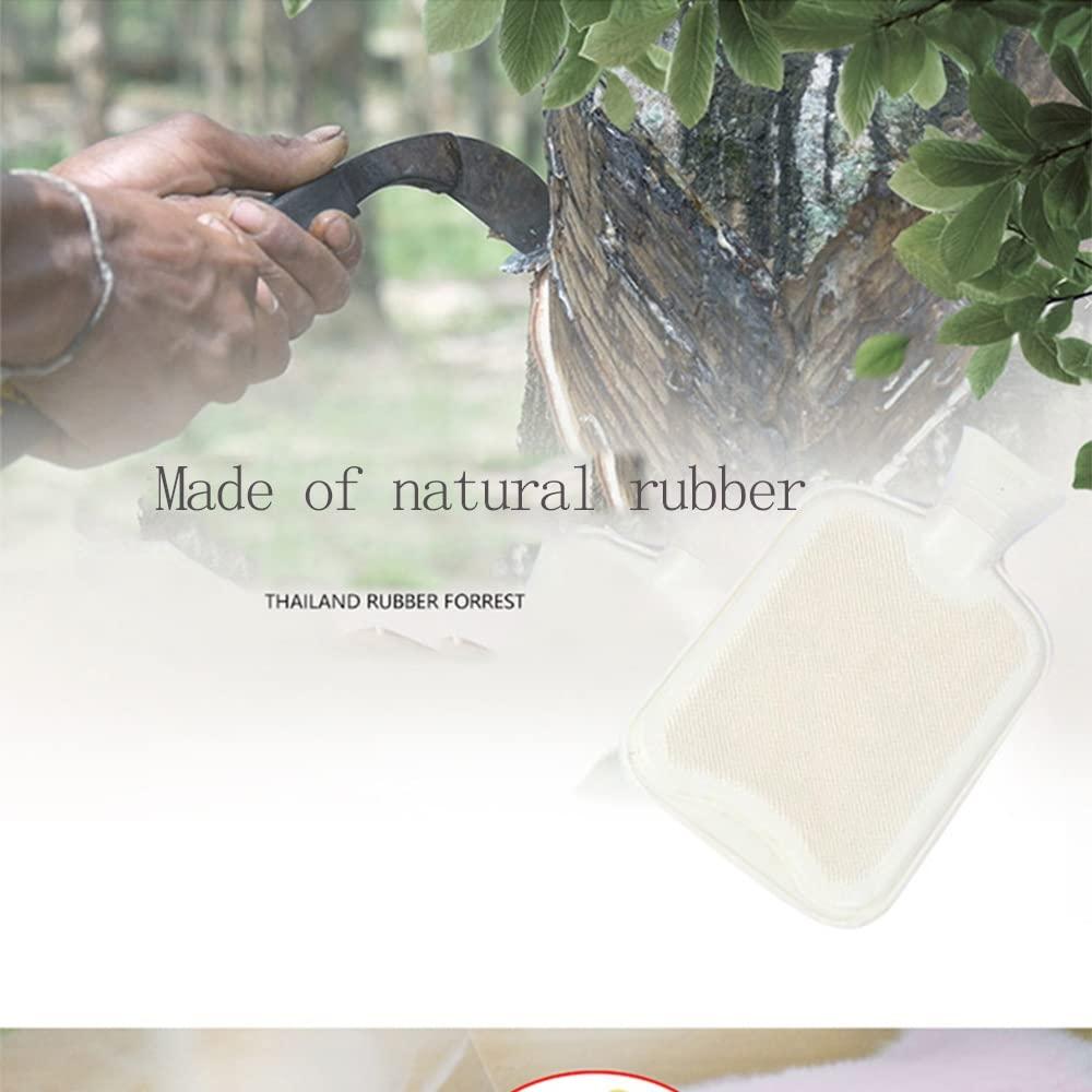 BcofoA BcofoA Hot Water Bottle, Flannel Cover with pet Pattern, 2 liters Large Capacity, Warm Hands and feet, Warm The Whole Body. (Color : Cat 1, Size : Large)