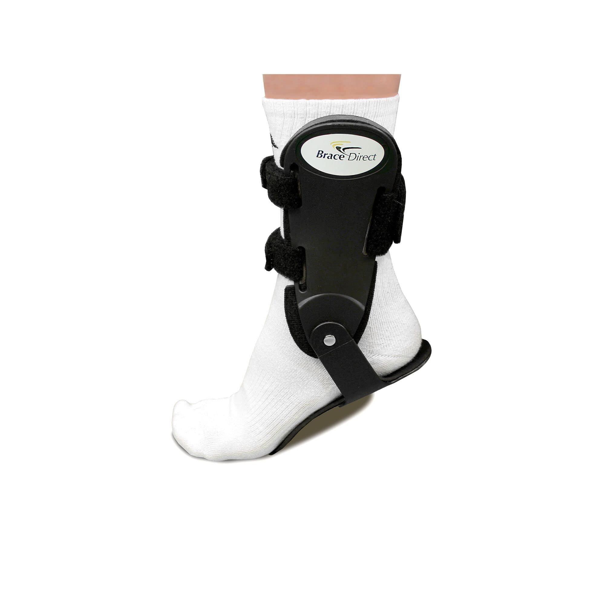 Brace Direct Brace Direct Semi-Rigid Active Ankle Brace Stabilizer for Sprain Support and Protection for Volleyball, Basketball, Football and more - Men and Women