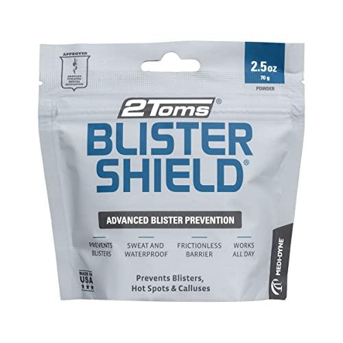 2Toms 2Toms BlisterShield Advanced Waterproof Blister Prevention, Friction Free Protection Designed Specifically for Feet, Hot Spots, and Calluses, 2.5 Ounce Pouch