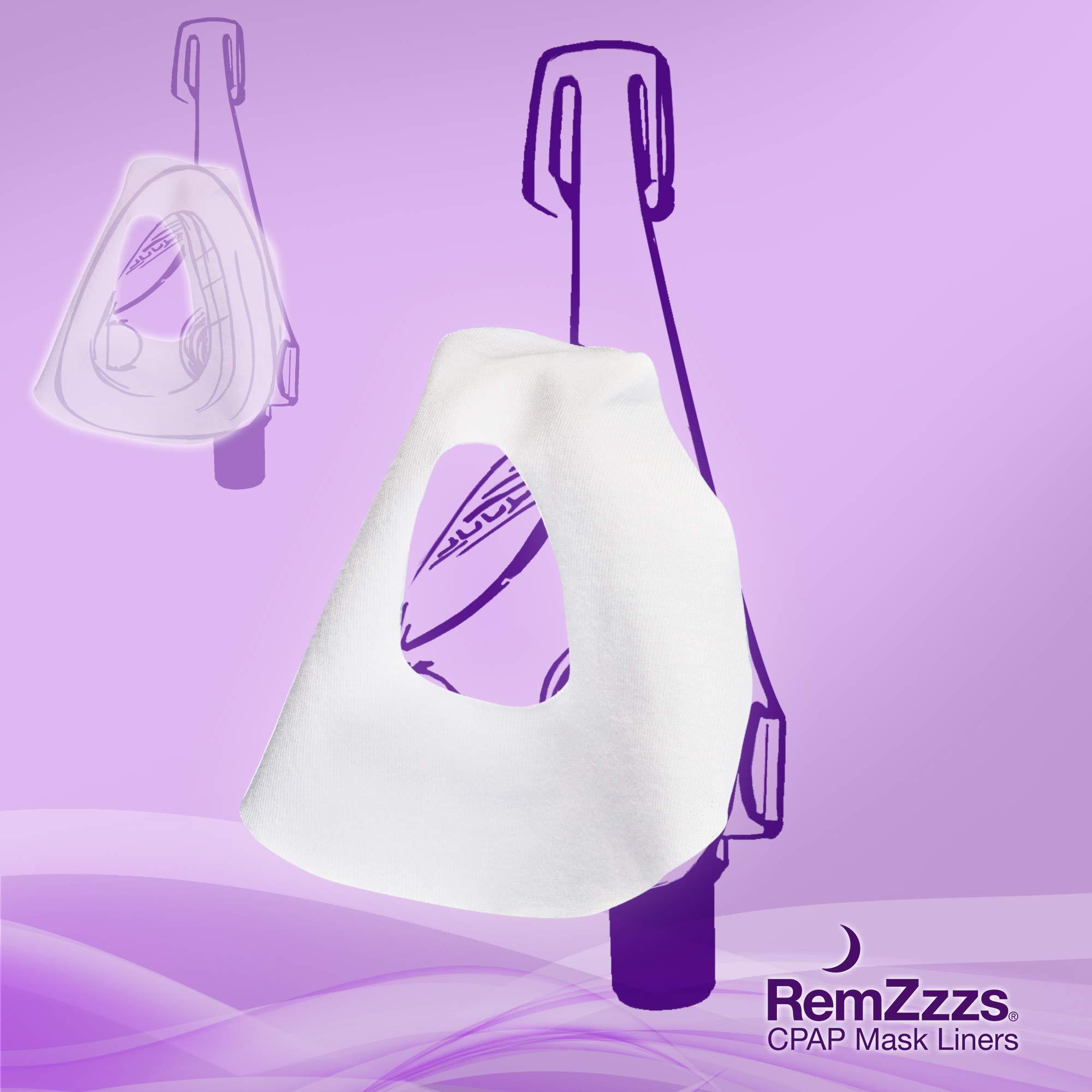 RemZzzs RemZzzs Full Face Cpap Mask Liners (K3-FL) - Reduce Noisy Air Leaks and Painful Blisters - Cpap Supplies and Accessories - Compatible with Resmed Respironics DeVilbiss