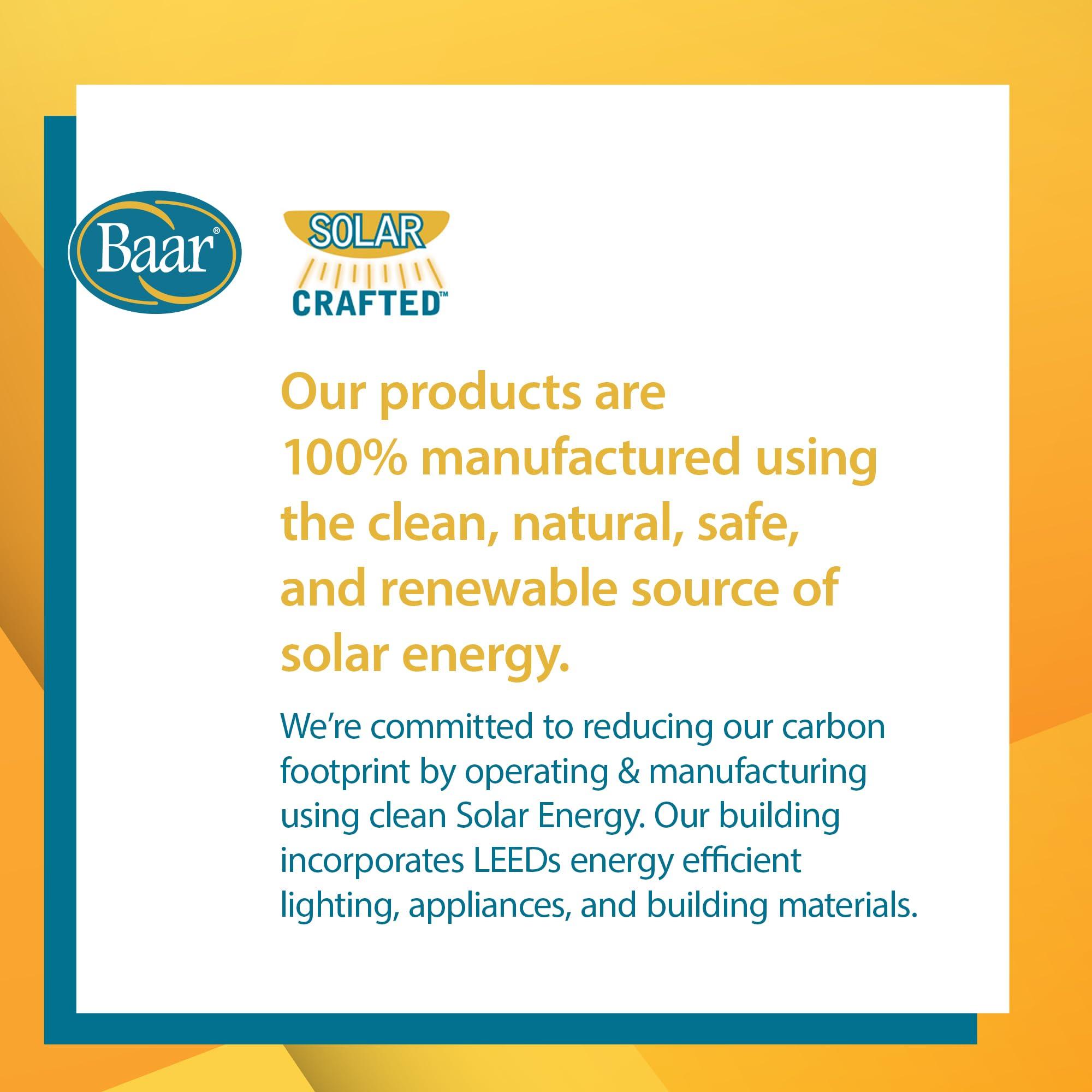 Baar Caffeine Free, Non-carbonated Cola Syrup with Pure Cane Sugar (No High Fructose Corn Syrup), 12 Oz.