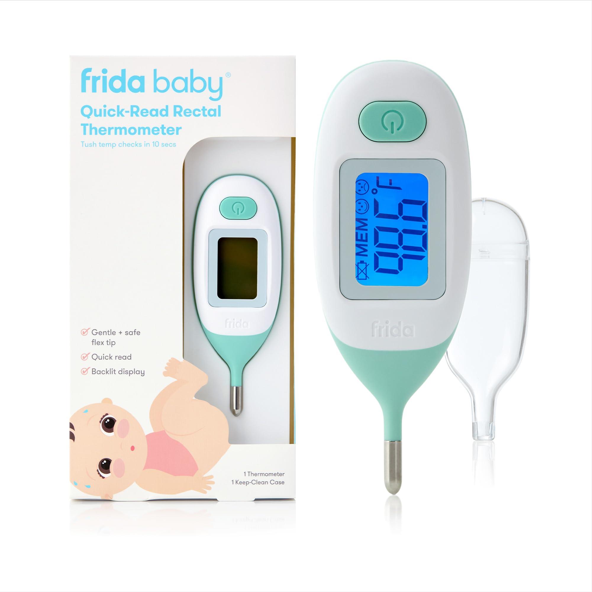 Frida Baby Frida Baby Rectal Thermometer for Baby Digital Fever Thermometer for Babies, Newborns & Infants, FSA/ HSA Eligible