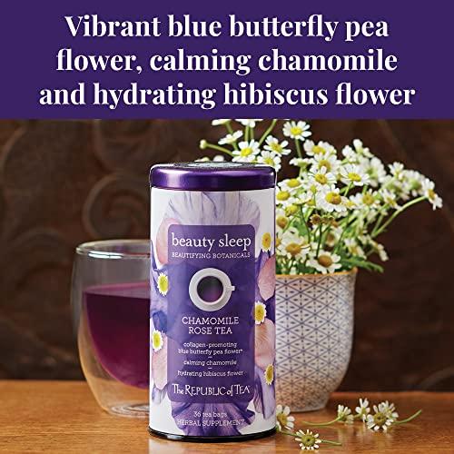 The Republic of Tea The Republic of Tea Beautifying Botanicals® Beauty Sleep Chamomile Rose Herbal Tea Bags (36 count)