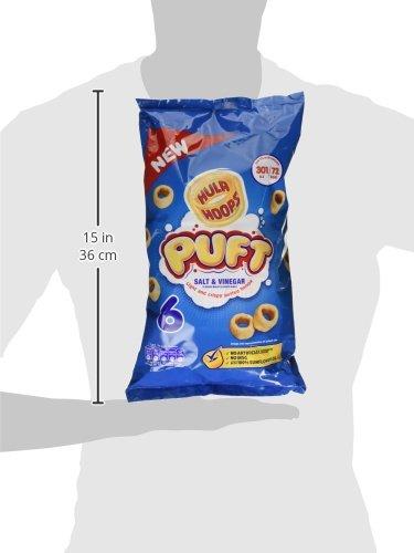 KP Hula Hoops Puft Salt & Vinegar 6 x 15g