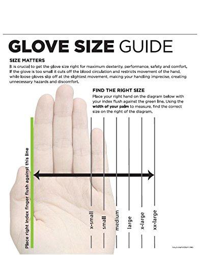SHOWA SHOWA N-Dex 8005PF Disposable Nitrile Glove, Powder Free, X-Large (Pack of 50)