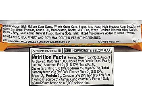 Nature Valley Nature Valley Granola Bars, Sweet And Salty Nut Almond Cereal, 1.2 Oz Bar, 16/box