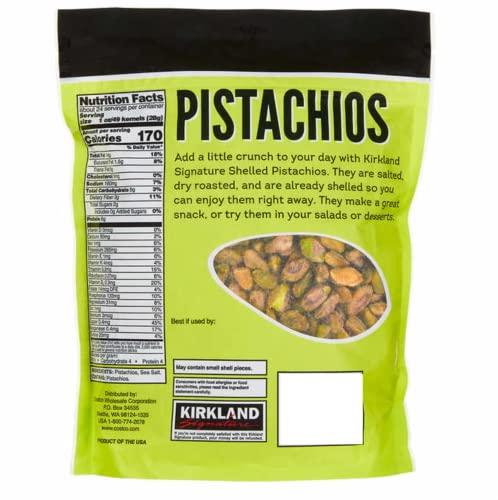 VITACRUSH Kirk land Shelled Pistachios Roasted and Salted, 1.5 lbs1