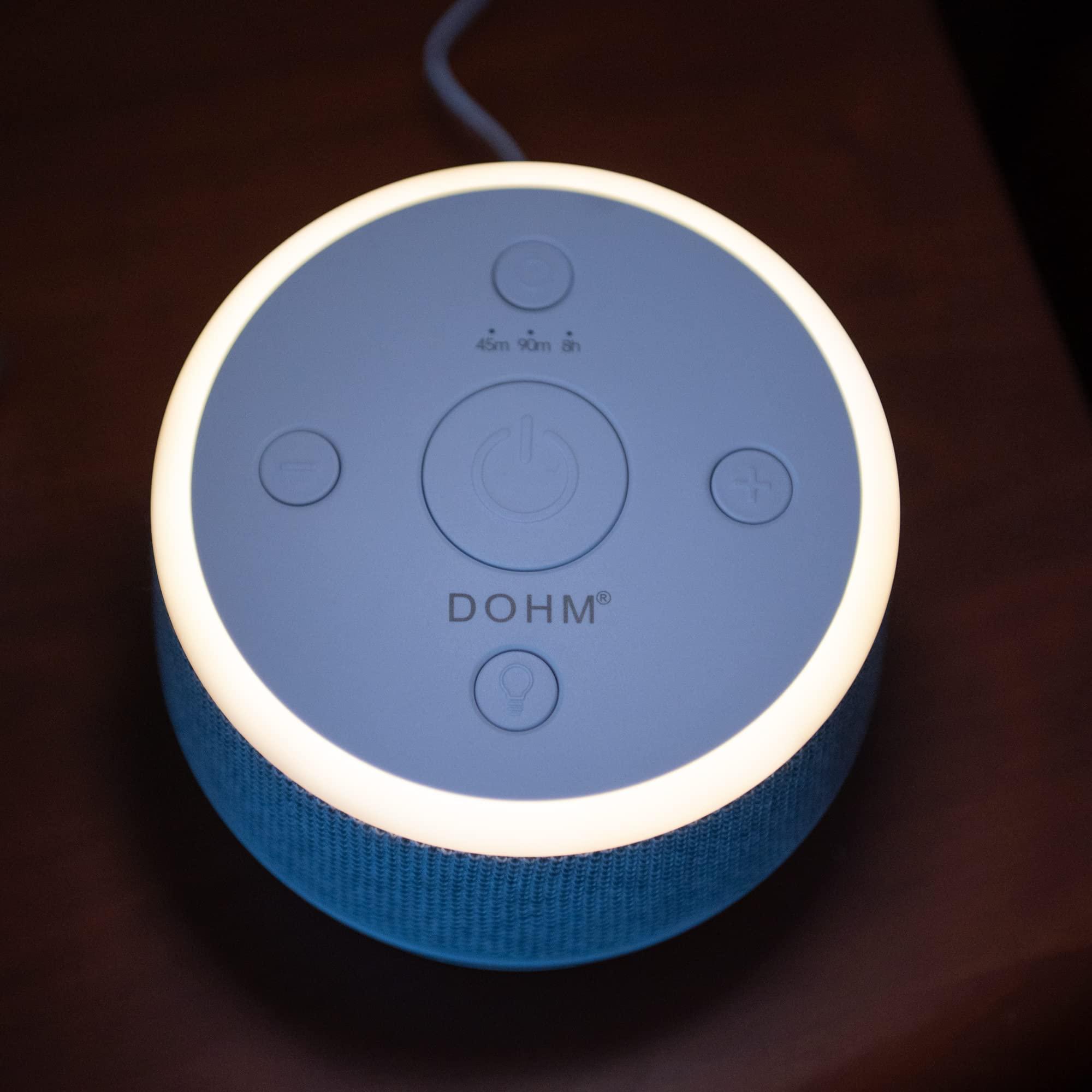 YOGASLEEP Yogasleep Dohm Nova White Noise Sound Machine, Better Sleep for Babies & Adults. Includes Night Light, 10 Fan Speeds & Calming Pink Noise for Louder Noise Masking. Noise Canceling for Office Privacy.
