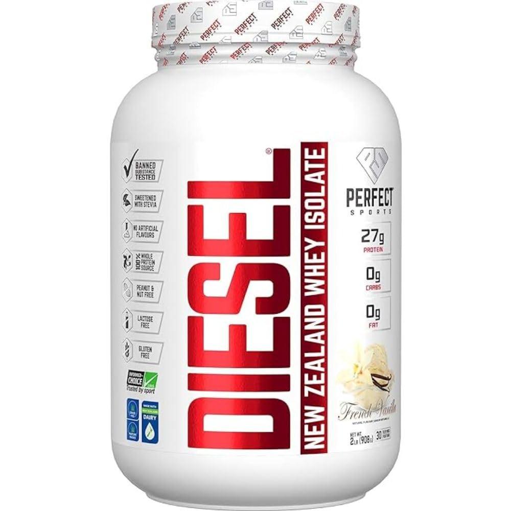 PERFECT SPORTS PERFECT Sports Diesel 100% New Zealand Whey Isolate - 2lbs French Vanilla
