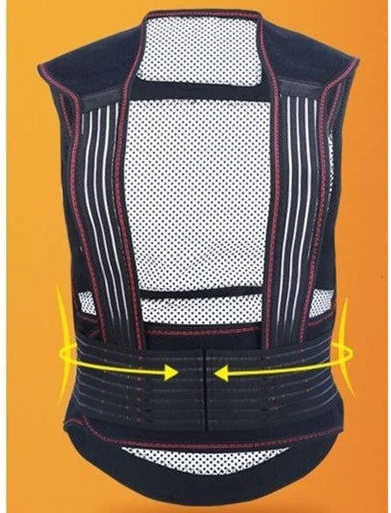 SJHY Posture Corrector Magnetic Therapy Back Brace,Support Belt Humpback Posture Support for Back Neck Shoulder Back Pain Relief Brace Back Posture (Size : Large)