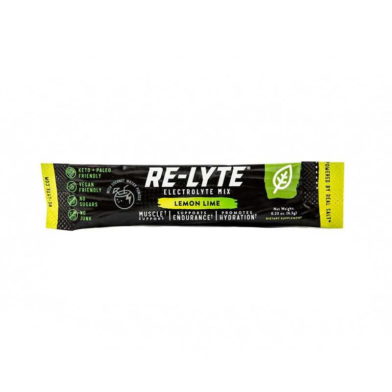 RELYTE RELYTE Re-lyte Electrolyte Drink Mix Lemon Lime 15 Servings Packets 3.44 oz.