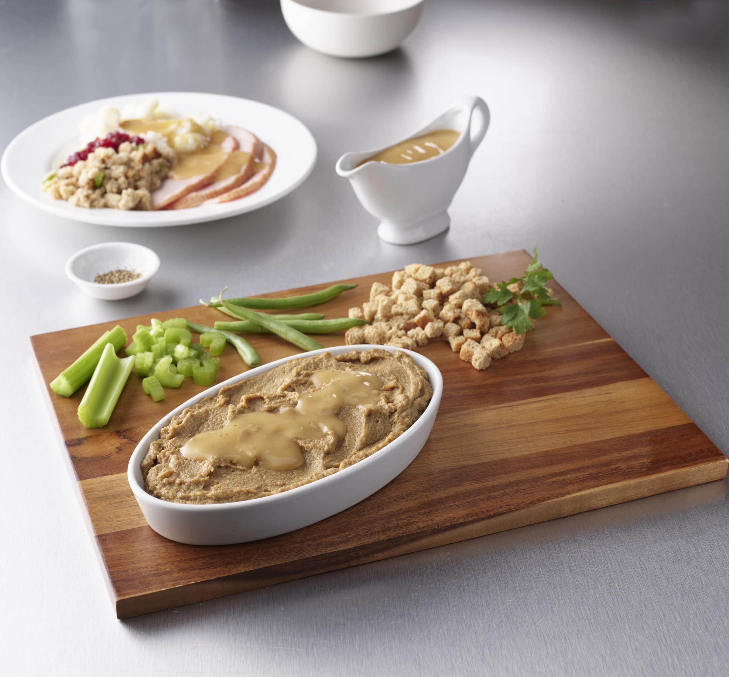 Thick & Easy Purees Hormel Thick and Easy Purees 7 oz. Bowl Turkey with Stuffing, Green Beans (ENGO60749)