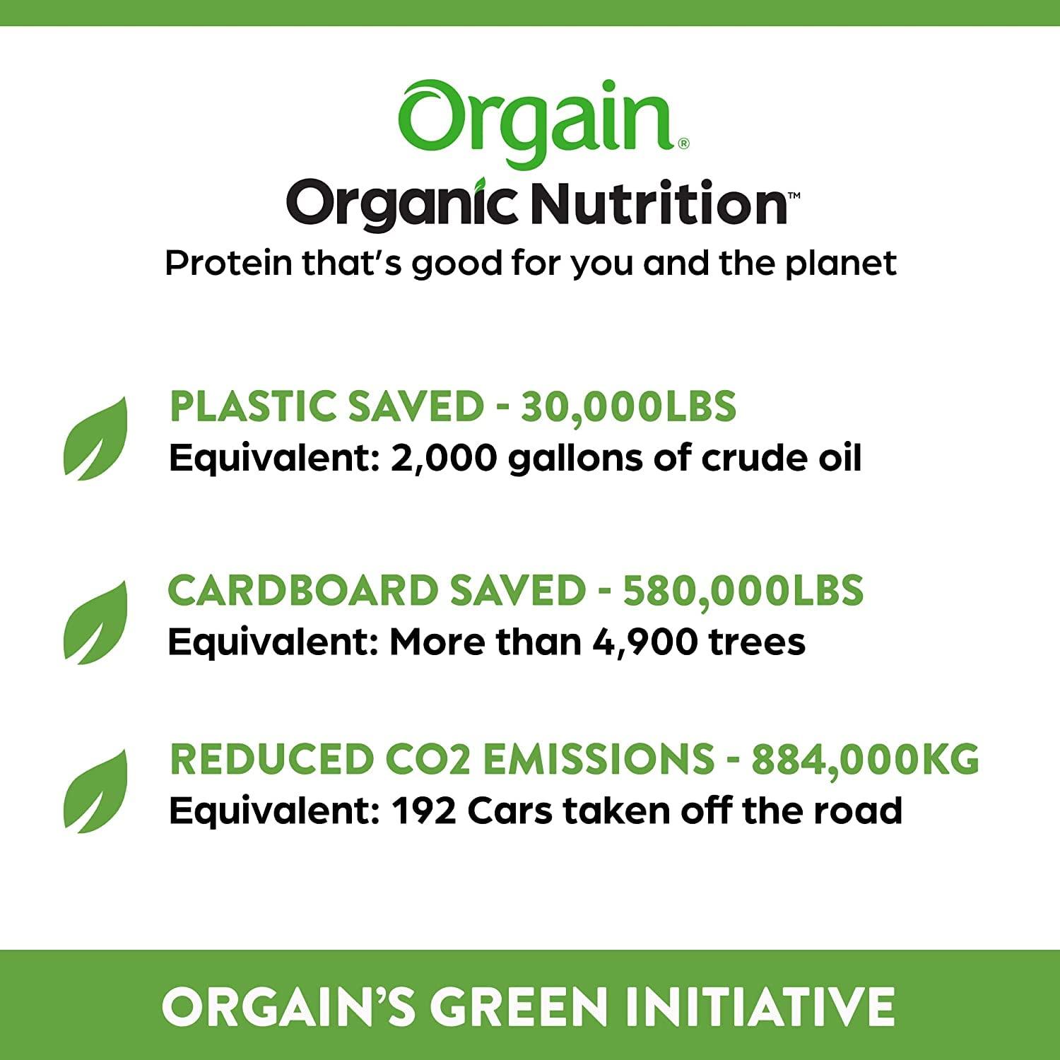 Orgain Orgain Organic Protein + Superfoods Powder and Orgain Organic Vegan Protein Powder Bundle (2.02 Lb + 2.03 Lb)