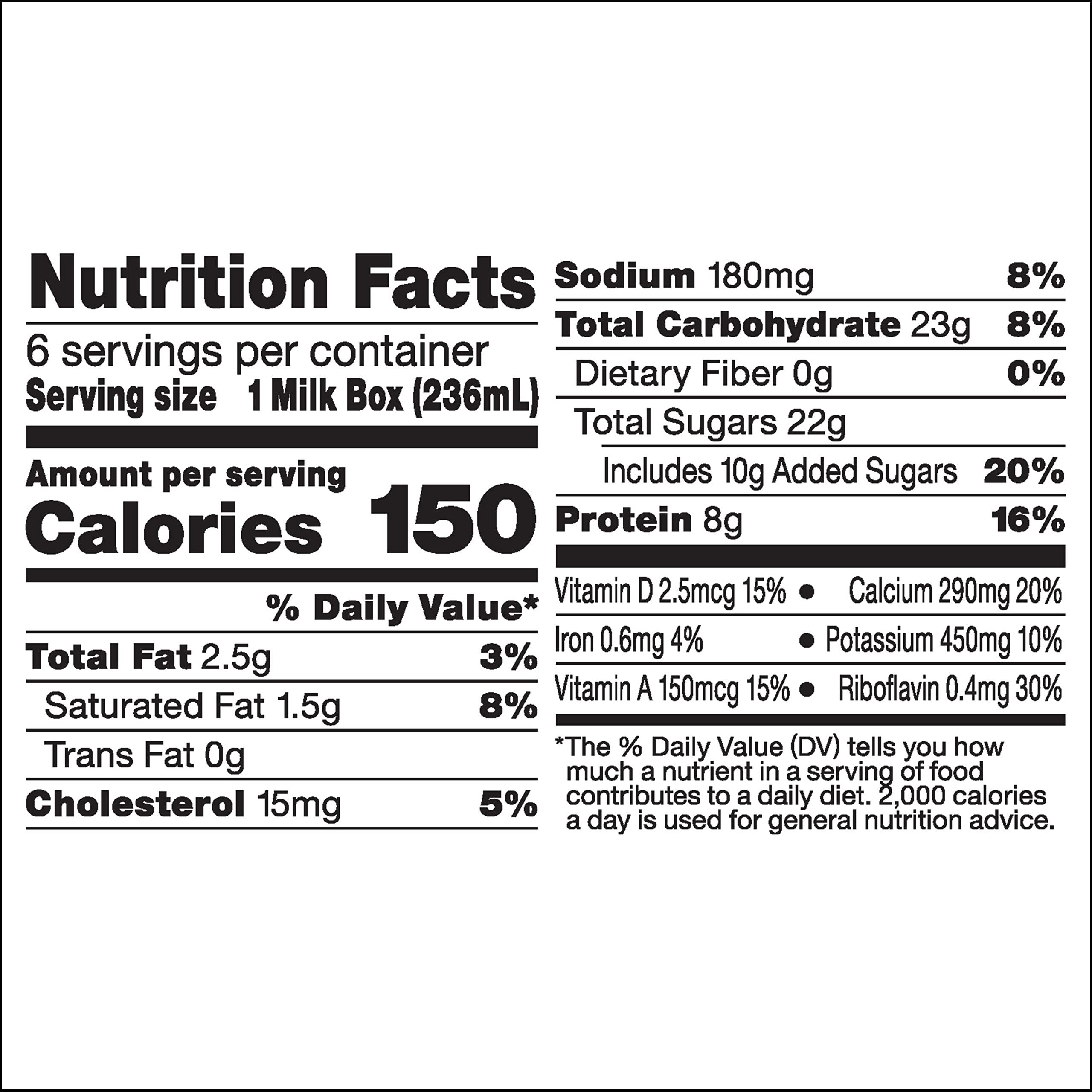 Horizon Organic Horizon Organic Shelf-Stable 1% Lowfat Milk Boxes, Chocolate, 8 Fl Oz, 6 Pack