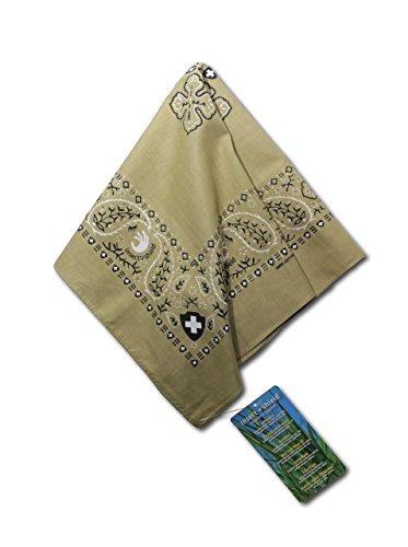 Insect Shield Insect Shield Bug and Insect Repellant Bandana, Olive, One Size