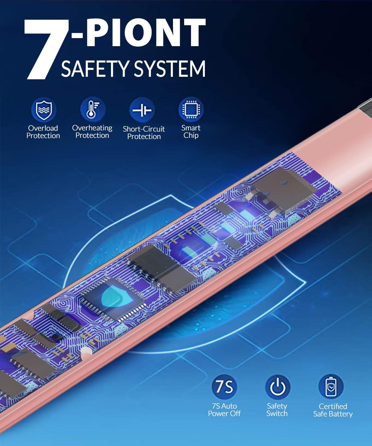 IUIRE IUIRE Electric Candle Lighter USB C Plasma Arc Lighter Rechargeable Windproof Flameless (3 Pack - Rosegold)