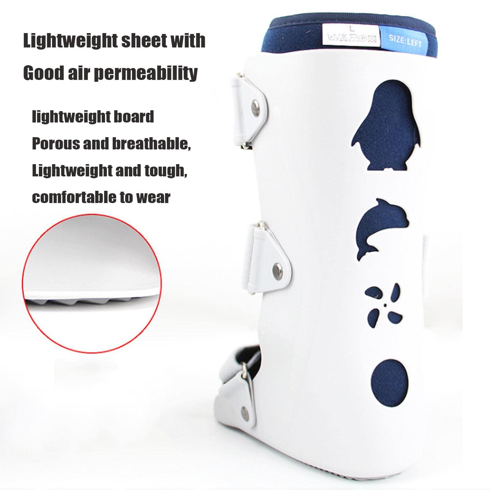 SFKLYU SFKLYU Kids AFO Drop Foot Brace Children Ankle Foot Orthosis Pediatric AFO Night Splint Walking Sleeping Othopedic Drop Foot Support,Right,M