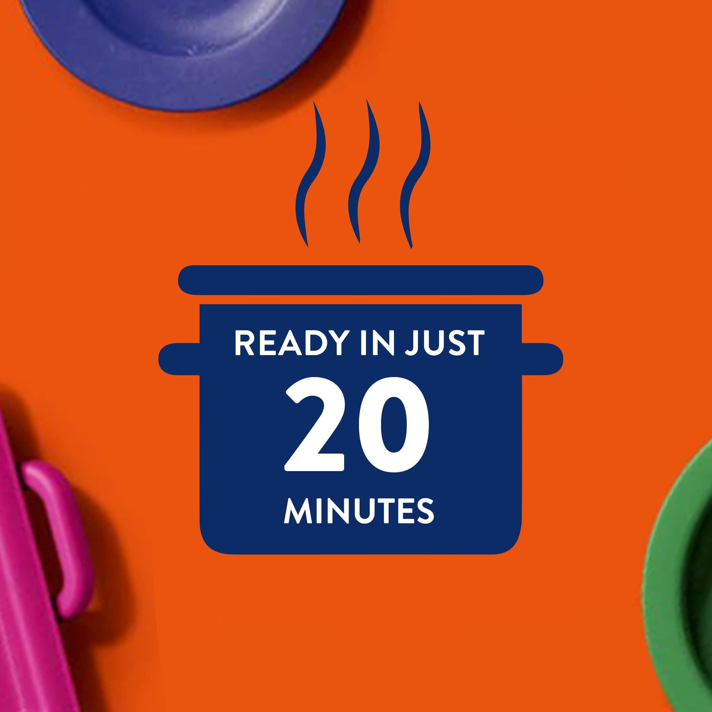 BEN'S ORIGINAL BEN'S ORIGINAL Converted Brand Enriched Long Grain White Rice, Parboiled Rice, 1 lb Box (Pack of 12)