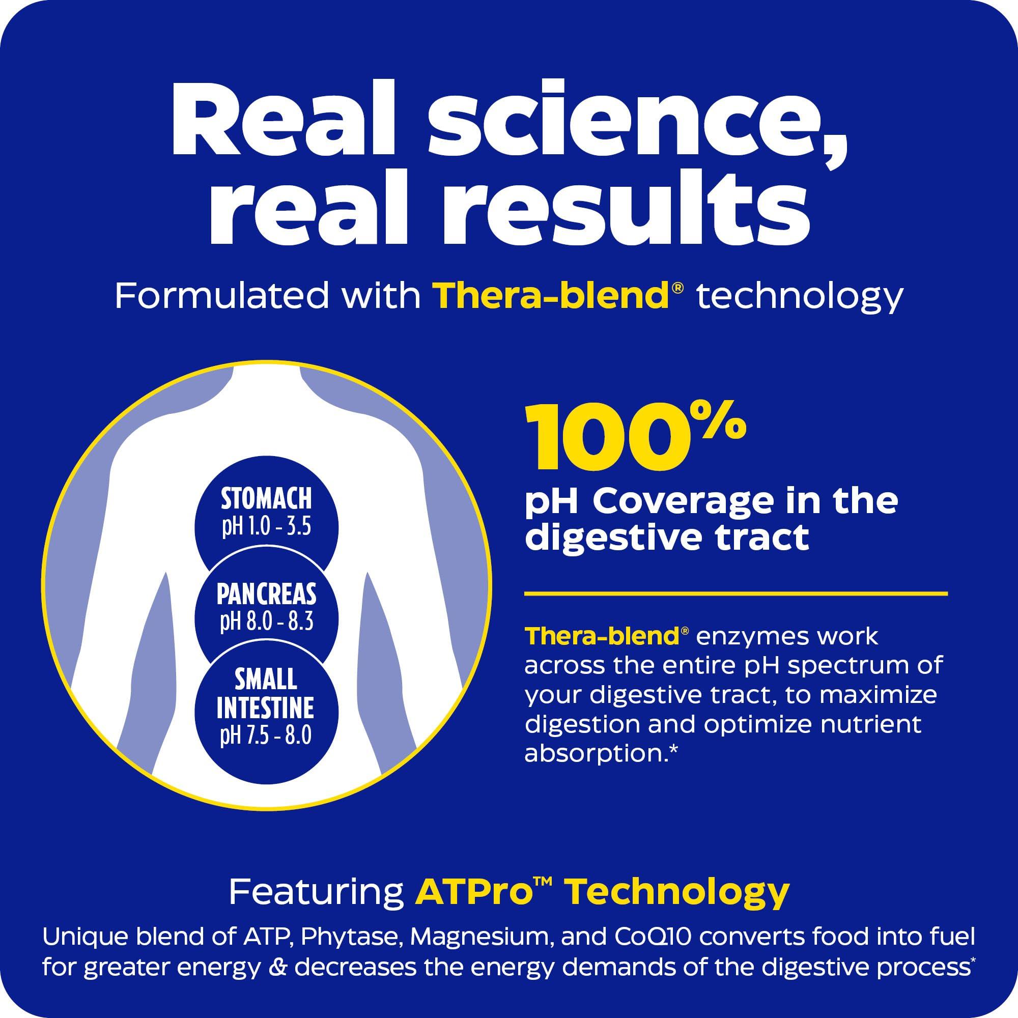 Enzymedica Enzymedica Digest Gold + ATPro Maximum Strength Digestive Enzymes | Prevents Bloating Gas & Indigestion, Natural Digestion Support, Multi Enzyme Amylase, Protease, Lipase & Lactase, 90 Capsules