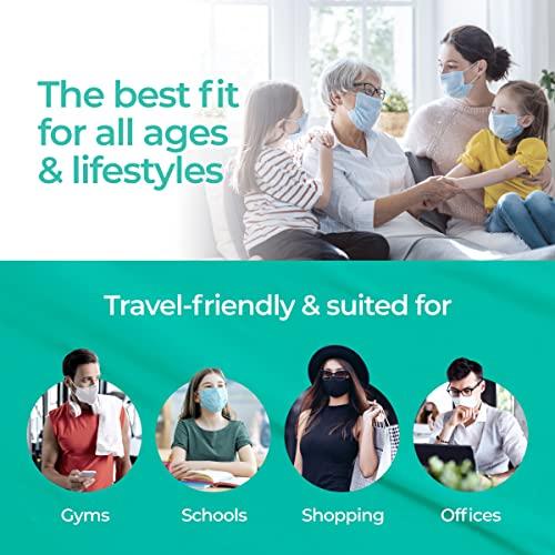 Gya Labs Gya Labs Face Mask Tape - No Fogging Glasses & No Slipping Masks - (48 Strips) Precut Double-Sided Strips - Easy to Use, Skin Friendly Irritant-Free Face Mask Tape - Works with Any Mask