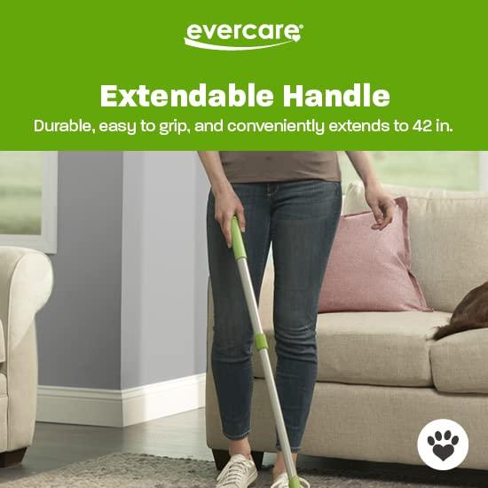 Evercare Evercare Pet Mega Lint Roller Value Pack with Two 50-Sheet Refills - includes Refillable Lint Roller, Adhesive Sheets, Versatile Cleaning Uses, Home and On-The-Go Use, Extendable Handle