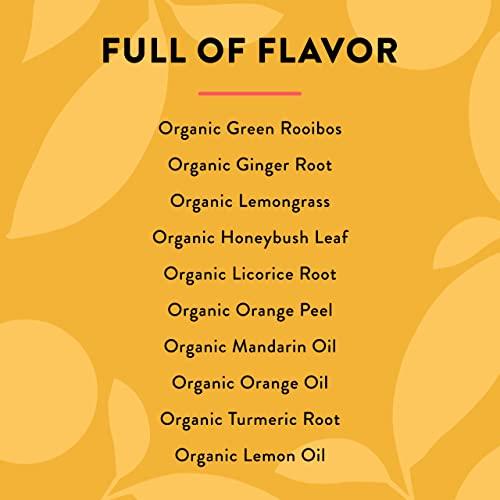 Choice Organics Choice Organics - Organic Mandarin Ginger Tea (6 Pack) - Organic Herbal Tea - 96 Tea Bags