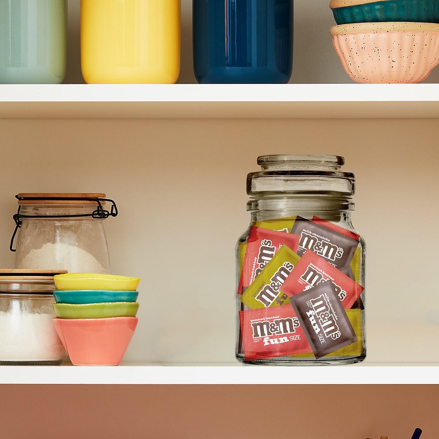 Mars M&M'S Fun-Size Milk Chocolate Candy Pack, 19.41 oz., 35 Pieces (460668)