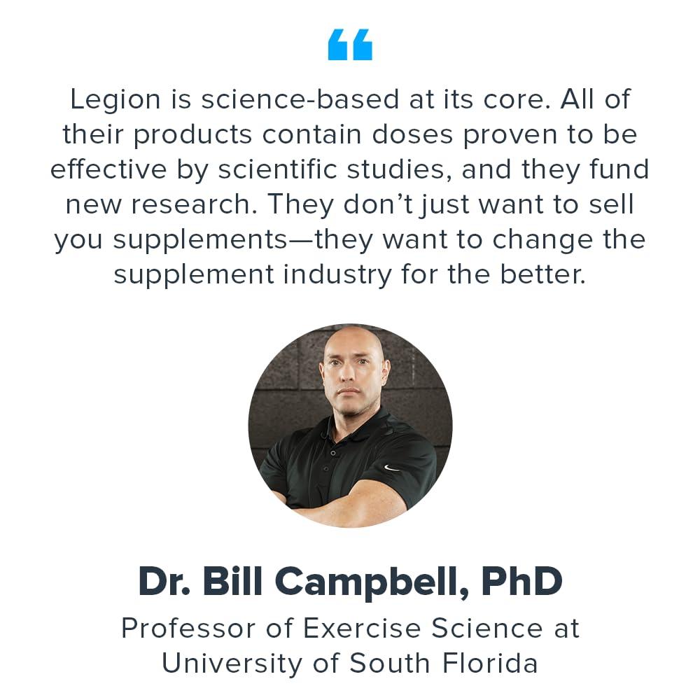 LEGION LEGION Biome Probiotic - Natural Probiotics Gut Health Supplement for Women & Men - Probiotic Nutritional Supplements Help Reduce Bloating, Cramping & Gas - Colon Health Probiotic Pills, 30 Servings