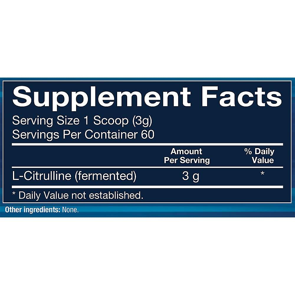 BODYTECH BODYTECH Fermented L-Citrulline 3000MG - Supports Exercise Endurance & Nitric Oxide Production (6.35 Ounce Powder)