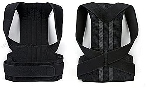 XFYJR XFYJR Back Posture Corrector for Women and Men,Medical Grade Posture Corrector Improve Posture and Reduce Back Pain,Re-Align Your Spine (Color : Black, Size : Large)