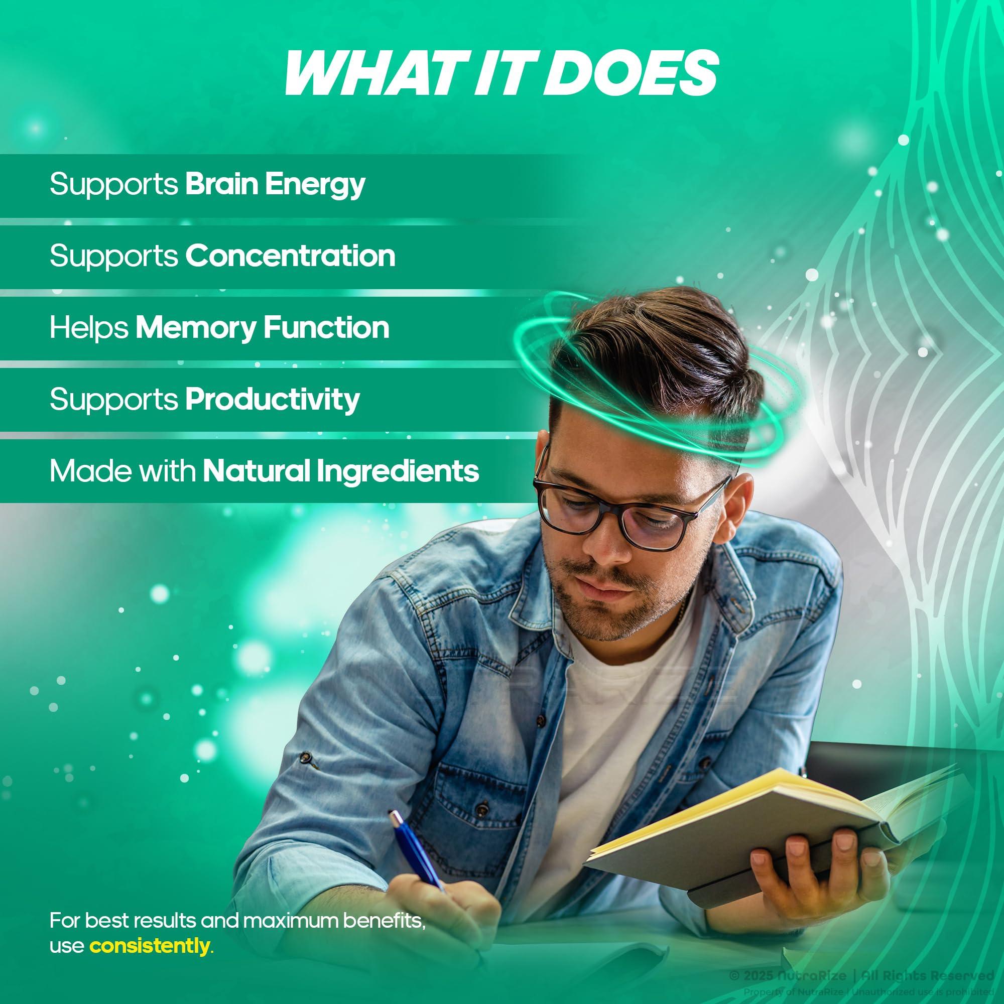 NutraRize Vertigenics - Natural Formula for Balanced Nutrition, Maximum Strength Supplement for Cognitive Health & Wellness, Premium Support Capsules, Vertigenics Reviews Official (60 Capsules)