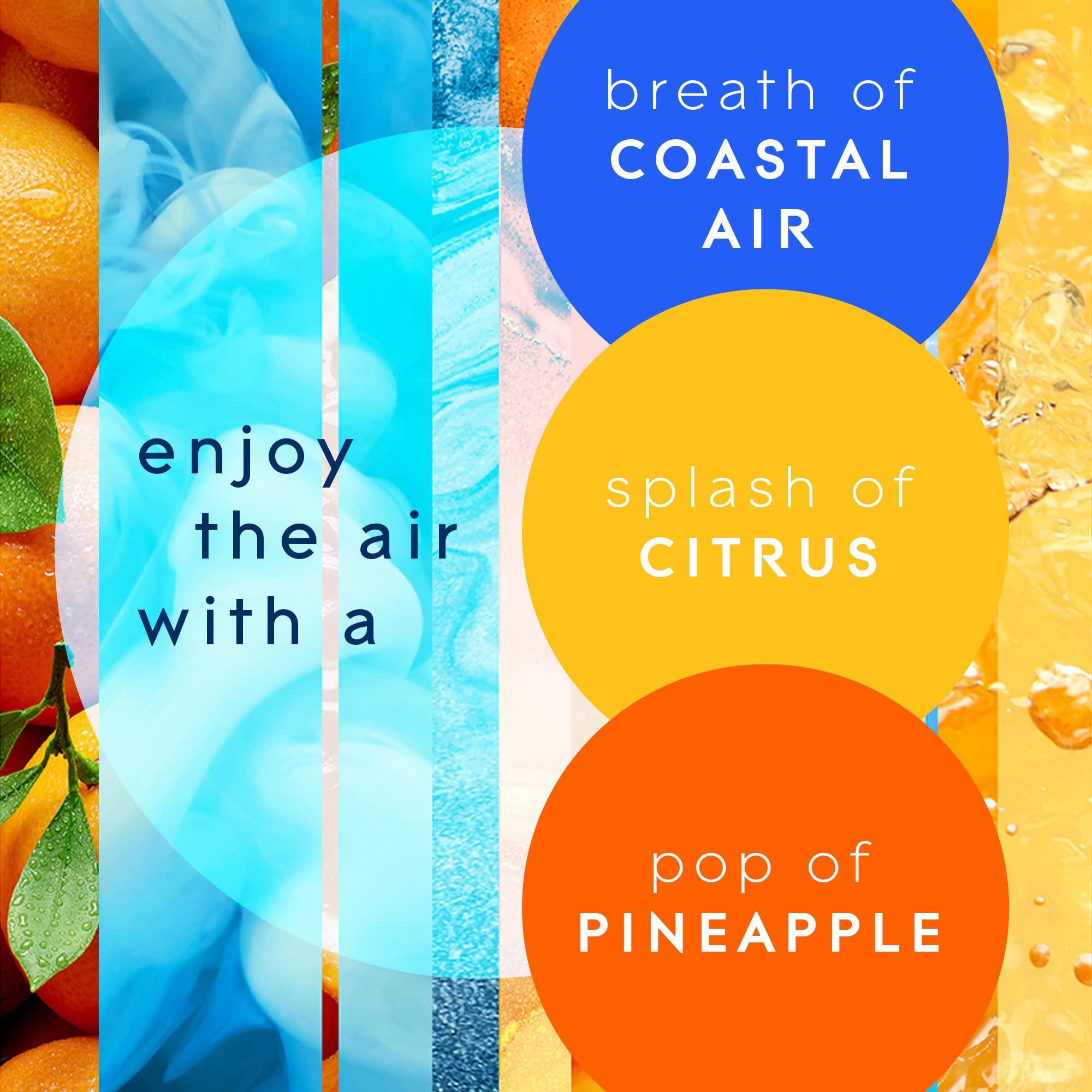 Glade Glade Candle Jar, Air Freshener, Coastal Sunshine Citrus, 3.4 Oz