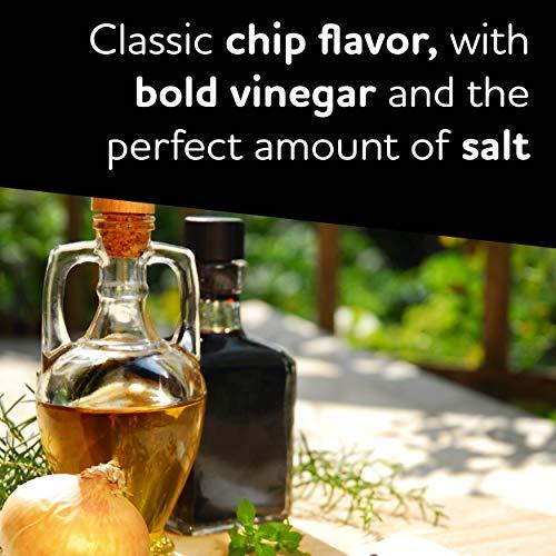 Zapp's Zapp’s New Orleans Kettle-Style Potato Chips, Salt and Vinegar – Crunchy Chips with a Bold Flavor, Great for Lunches or Snacking on the Go, 1.5 oz. Bag (Pack of 30)