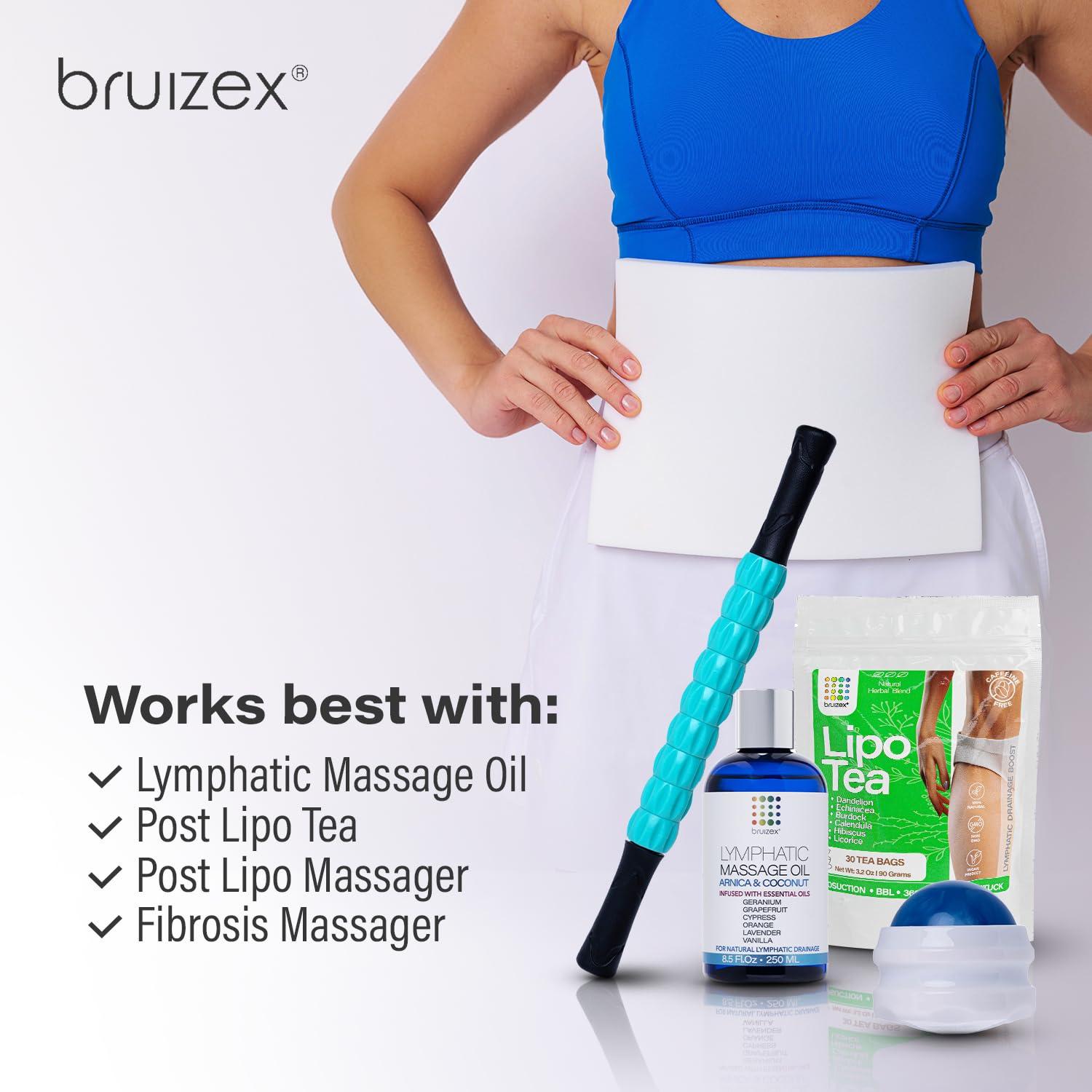 Bruizex Lipo Foam Post Surgery Pads, Liposuction Recovery Foam Boards, Compatable with Compression Garment Sheets, Faja, Abdominal Binder, Waist Trainer, Belly Wrap, BBL Pillow, Foam Boards, 3-Pack