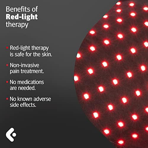 CURALIGHT CURALIGHT Red Light Therapy for Joints - LED Infrared and Red Light Therapy Belt for Joint, Knee and Elbow. Pain Reliever Red Light Joint Therapy Equipped. Rechargeable with Powerful LEDs 660nm 850nm
