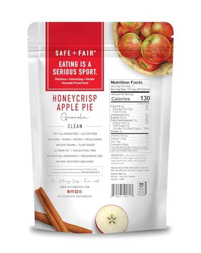 The Safe + Fair Food Company The Safe + Fair Food Company Honey Crisp Apple Pie Granola Cereal ~ 12 oz (hr k)