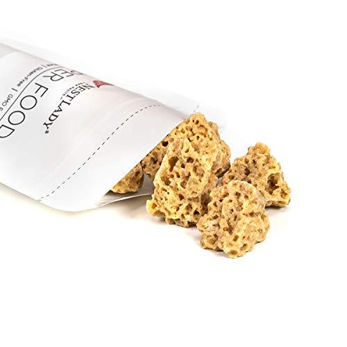 NESTLADY NESTLADY Natural Honey Comb Rock Sugar, 100% Natural, , Used in Sweet Desserts, Soups, and Cakes, Good For Health | Net weight: 100g (3.53oz) , Harvested in Malaysia, Packed in USA