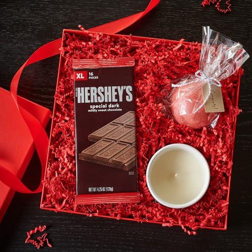HERSHEY'S HERSHEY\'S SPECIAL DARK Mildly Sweet Chocolate XL, Candy Bar, 4.25 oz (16 Pieces)