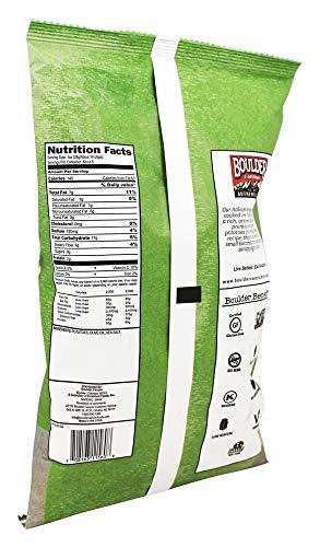 Boulder Chips Olive Oil Totally Natural Kettle Potato Chips, 5 Ounce - 12 per case.