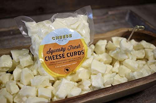 CHEESE BROTHERS INC Cheese Bros Squeaky Fresh Wisconsin CHEESE CURDS | 8 ounce bags | Gourmet Gift for Families… (8)