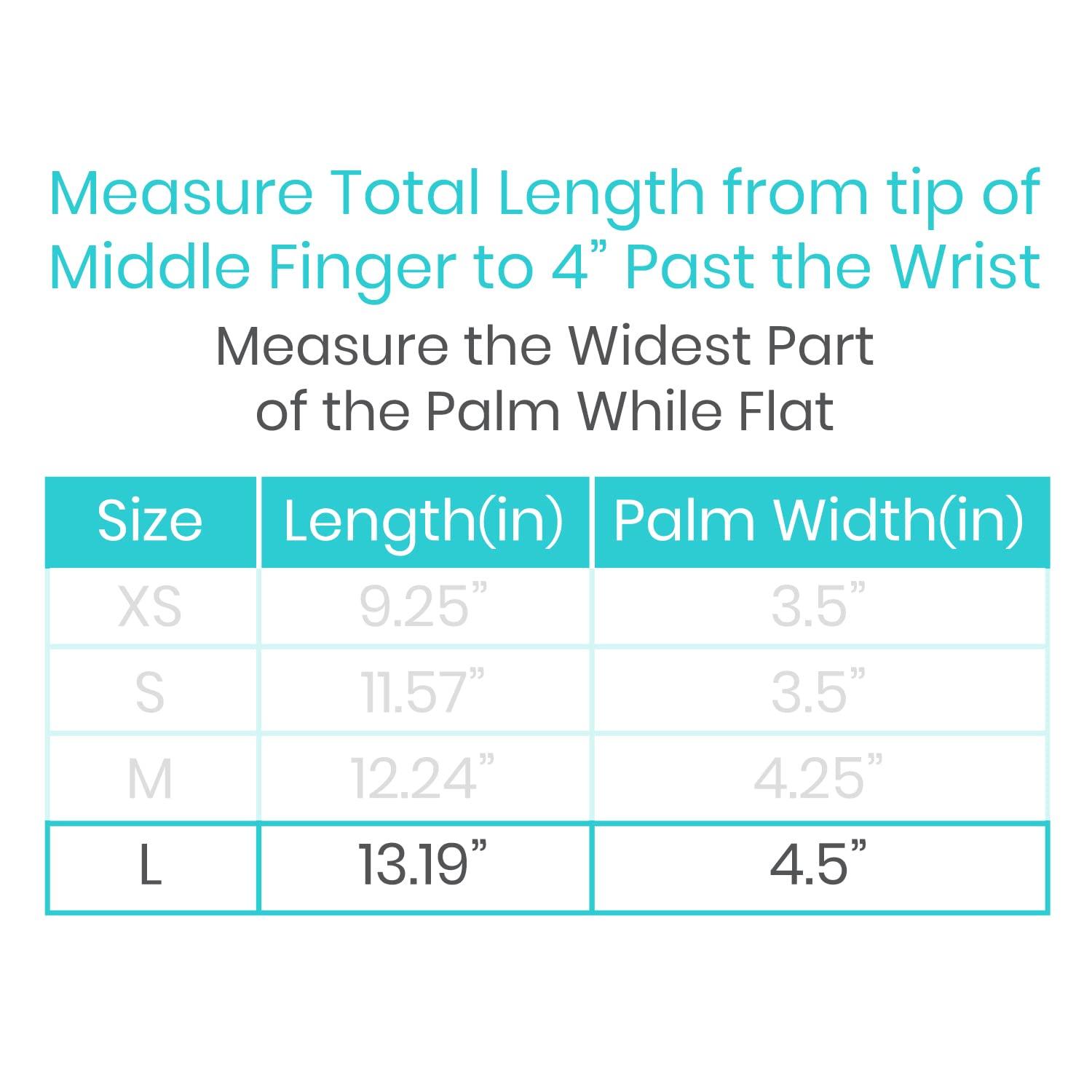 Vive Vive Resting Hand Splint (Left) (w/ Rehab Video App) - Night Immobilizer Wrist Finger Brace - Thumb Stabilizer Wrap - For Arthritis, Tendonitis, Carpal Tunnel Pain - Functional Support For Sprains Fractures (Large)