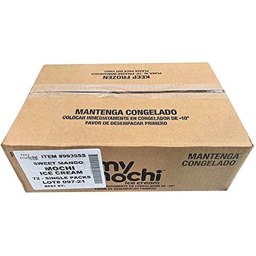 My Mo My Mochi Sweet Mango Ice Cream, 1.5 Ounce -- 72 per case.