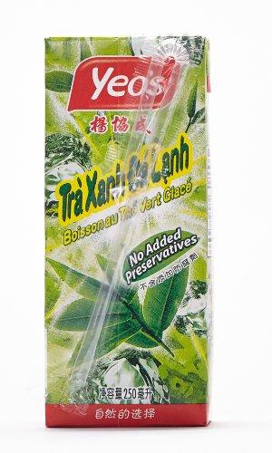 Yeo's Yeo's Iced Green Tea Drink, 8.5 Oz (Pack of 24) Cartons - No Artificial Additives - Full of Antioxidants and Minerals - Aqueous Extract of Green Tea and Jasmine