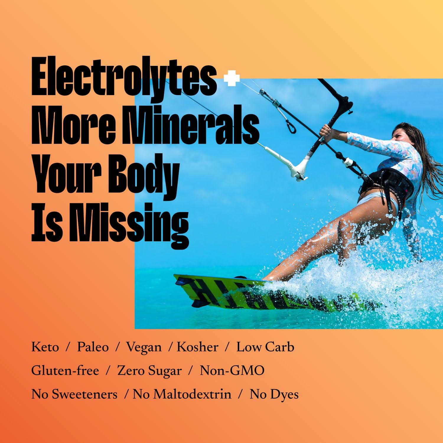 Keto Chow Keto Chow - Daily Minerals Drops - Promotes Electrolyte Balance - Copper, Magnesium, Chromium, Zinc, Boron, Selenium - Zero Sugar - Keto Friendly - Gluten Free - Vegan - Non GMO - Travel Size - 32 oz