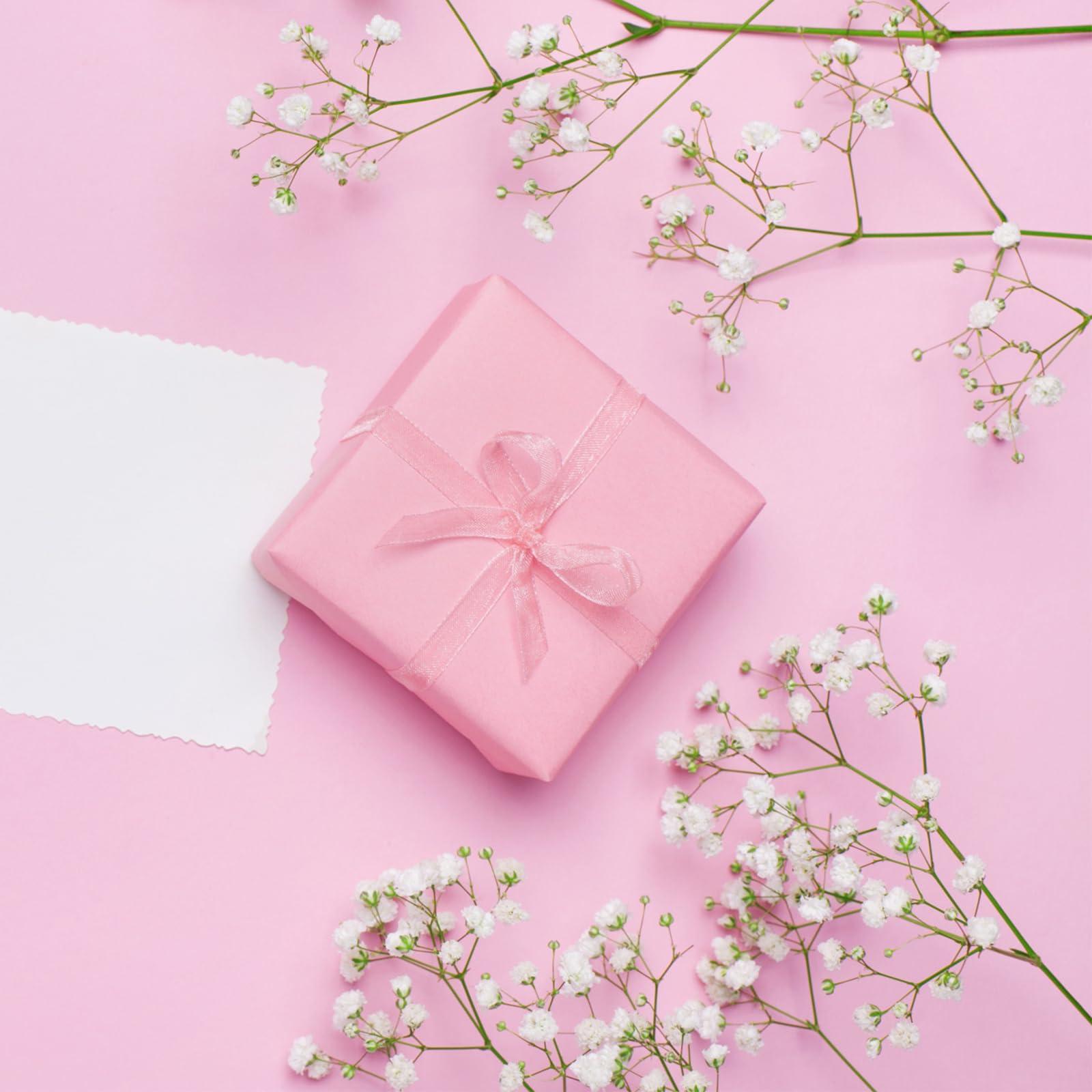 Sadaunbe Pink Tissue Paper 40 Sheets for Gift Bags Weddings Birthday Decoration Crafts DIY Packaging Wrapping Paper Bulk, 14 x 20 Inches