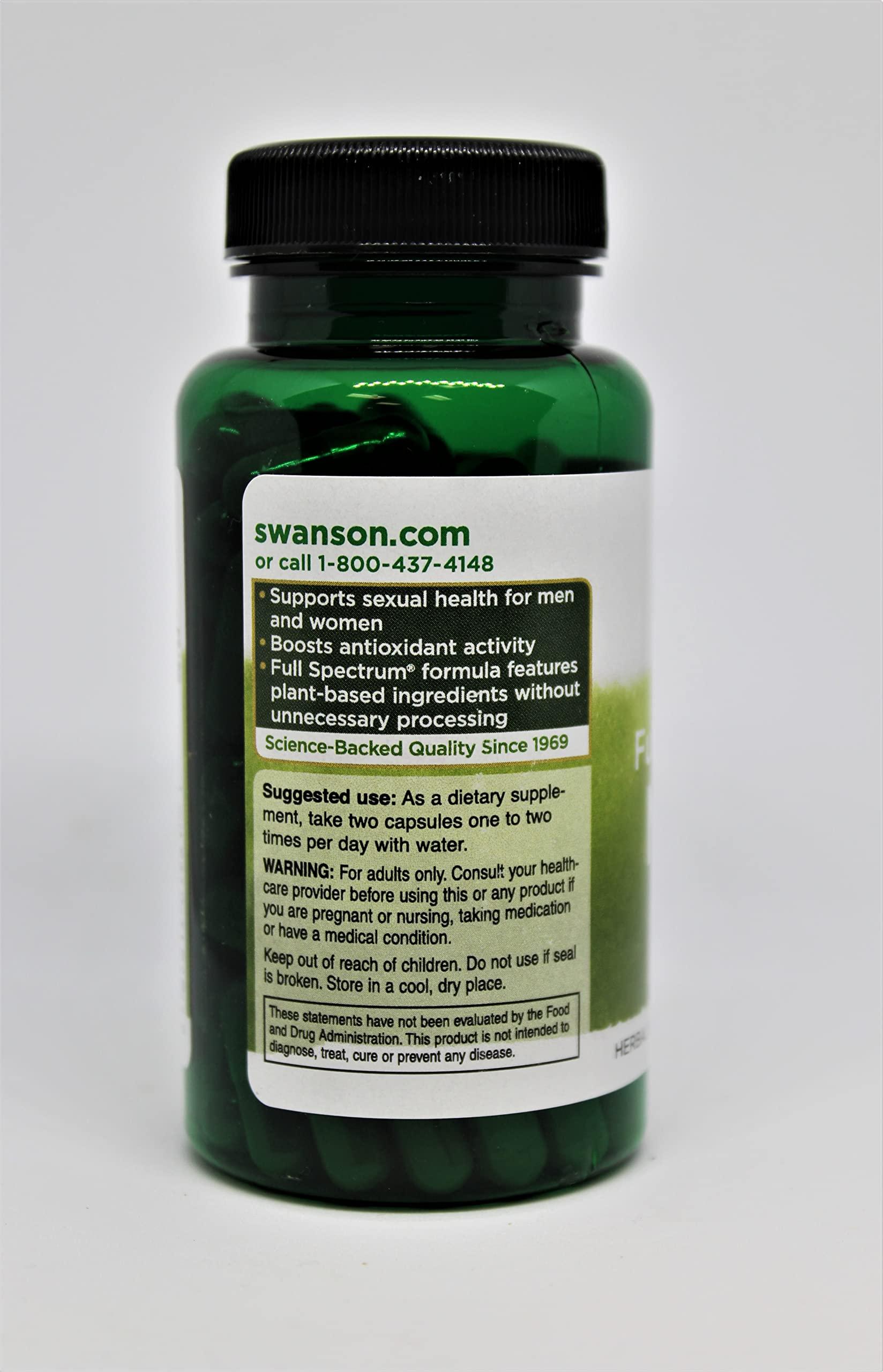 Swanson Swanson Maca 500 Milligrams 100 Capsules