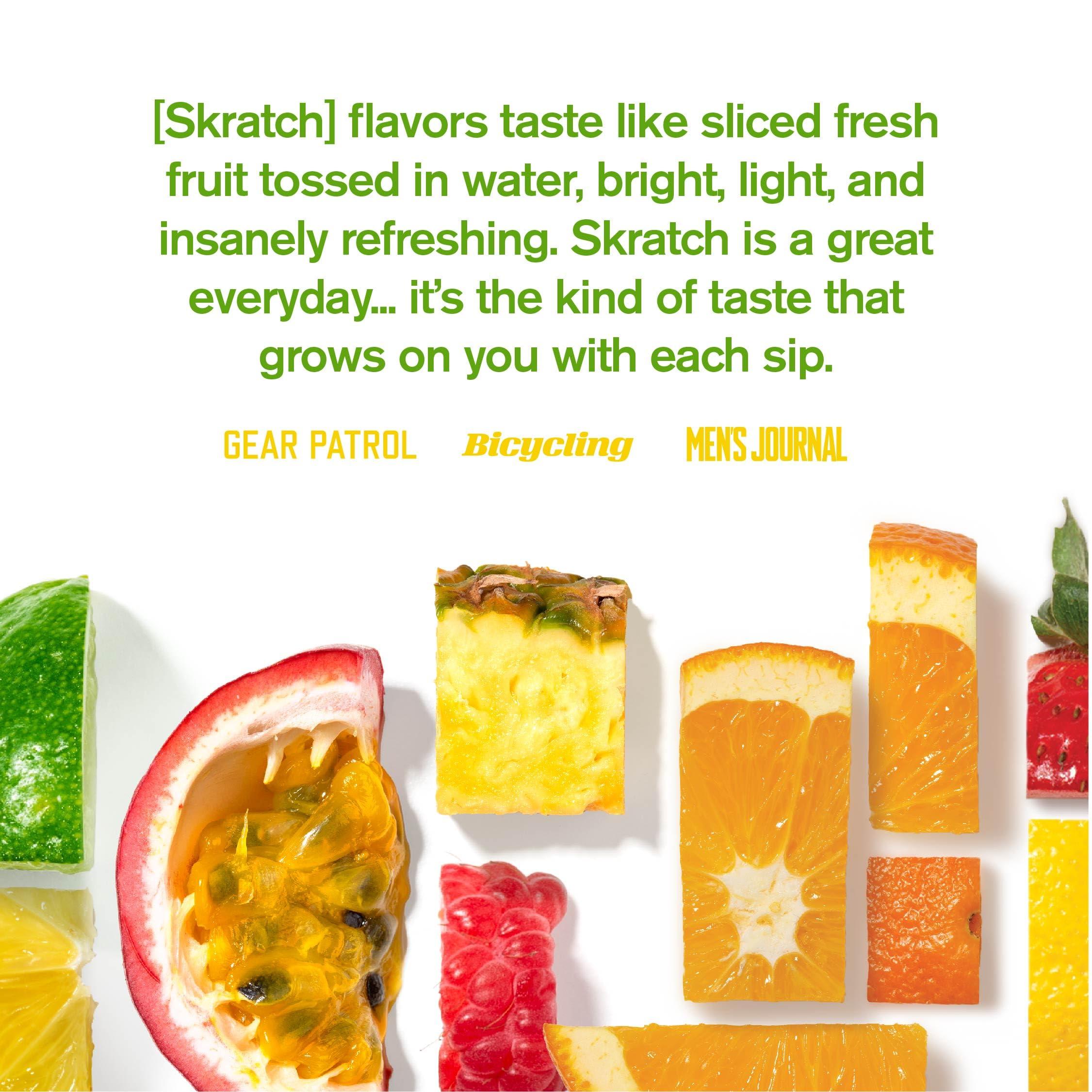 Skratch Labs Skratch Labs Hydration Packets Hydration Drink Mix, Variety Pack (20 Single Serving Packets) - Electrolyte Powder Developed for Athletes and Sports Performance, Gluten Free, Vegan, Kosher