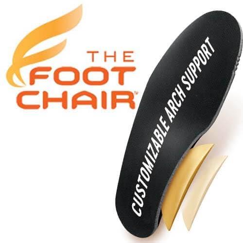 The Foot Chair FootChair Orthotics with Pads for Adjustable Arch Height. Relieve Plantar Fasciitis and Other Foot Pain (Women's 5-6.5 / Men's 3-4.5)