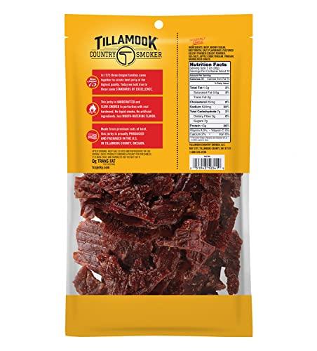 TILLAMOOK COUNTRY SMOKER Tillamook Country Smoker Real Hardwood Smoked Beef Jerky, Old Fashioned, 10 Ounce